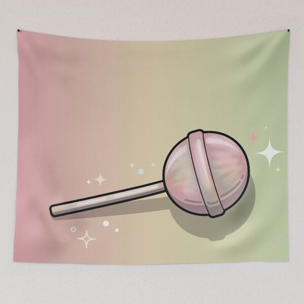 Item preview, Sweet lollipop SIMPLE COLORFUL DESIGN designed and sold by DottysDoodle.