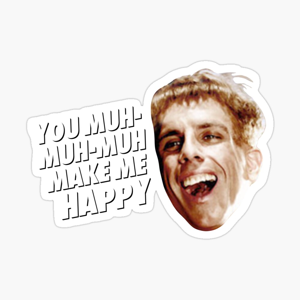 Simple Jack - you muh-muh-make me happy Greeting Card