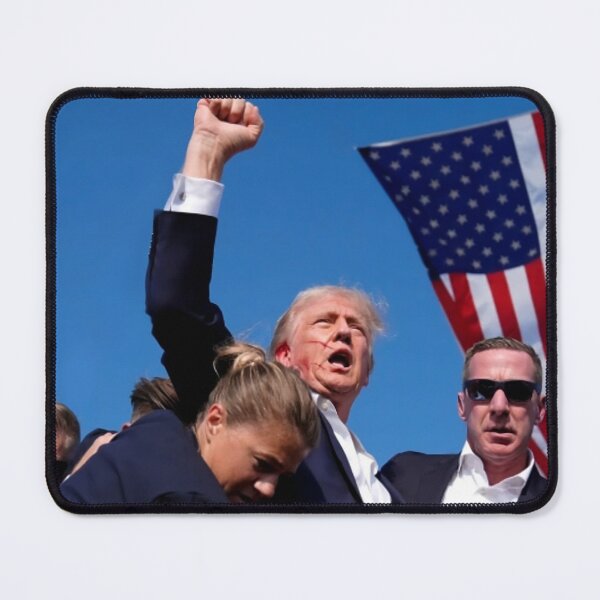 Item preview, Donald Trump after an assassination attempt designed and sold by Lefteris Betsis.