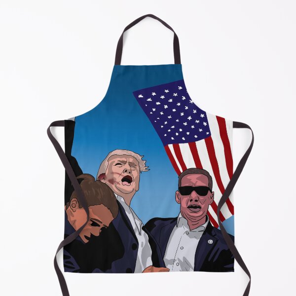 Item preview, Attempted Assassination of Donald Trump with American Flag designed and sold by GrizzlyCollective.