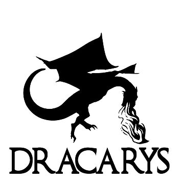 Aperçu de l'œuvre Dracarys Noir de BomPom