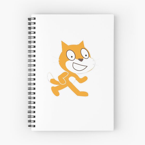 Item preview, Official Scratch White Outline Mascot T-Shirt designed and sold by Rainwater Merch.