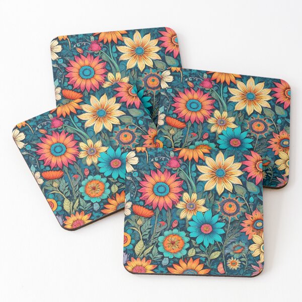 Item preview, Beautiful Field of Flowers Floral Pattern designed and sold by MadnessEnvelope.