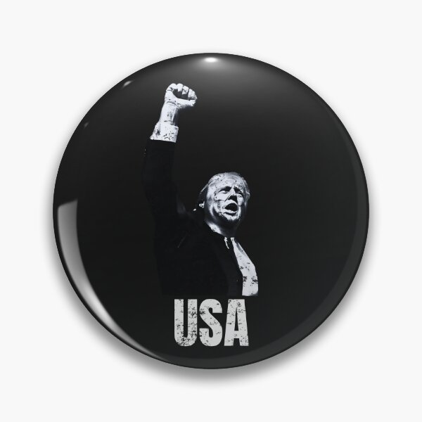 Artikelvorschau, TRUMP FIST UP USA WAHL RETRO RALLYE SHOOTING SHIRT entworfen und verkauft von jake-vern.