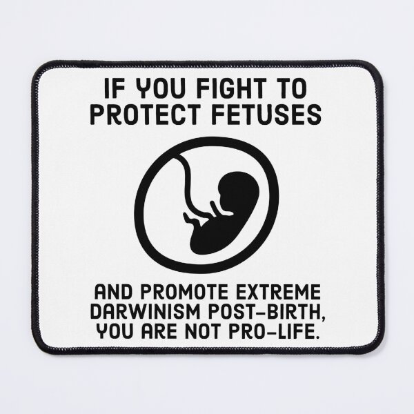 Item preview, Promoting post-birth Darwinism is not pro-life designed and sold by Rachel the Artist .