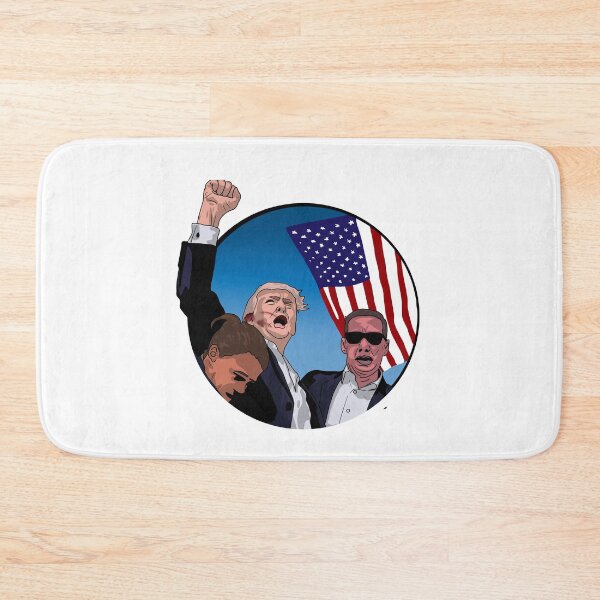 Item preview, Attempted Assassination of Trump with Flag Logo designed and sold by GrizzlyCollective.
