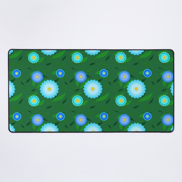Item preview, Blue Flowers and Green Leaves designed and sold by JaygiesDesign.