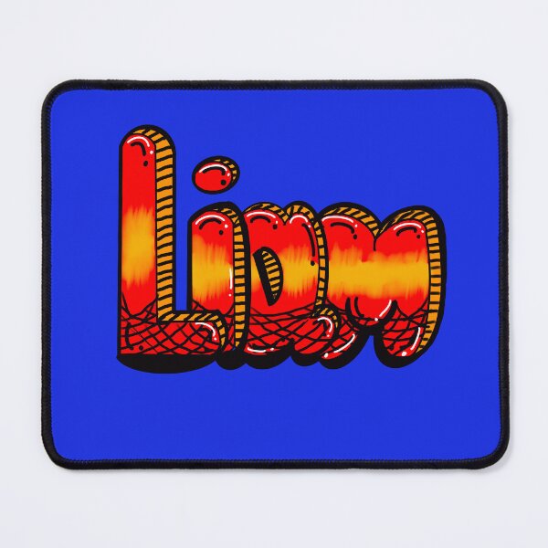 Item preview, Liam popular boys and men name Red and yellow web graffiti bubble letters Personalized Custom Name gift ideas for Liam designed and sold by Artonmytee.