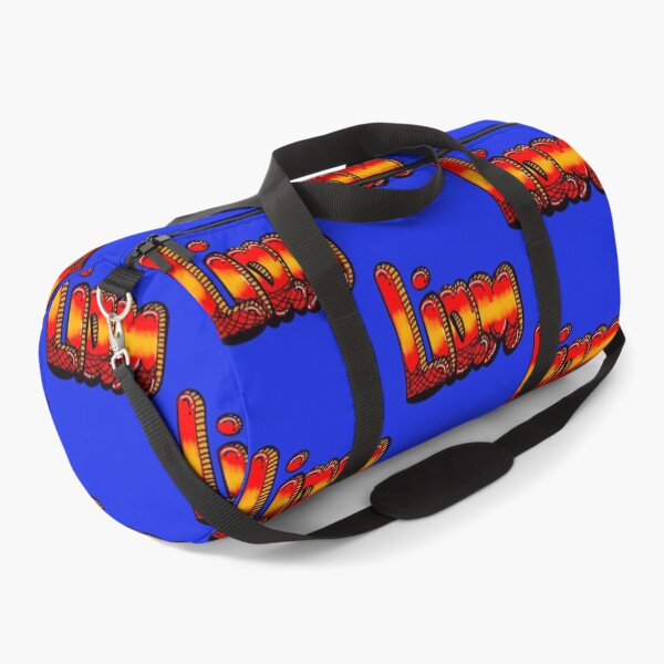 Item preview, Liam popular boys and men name Red and yellow web graffiti bubble letters Personalized Custom Name gift ideas for Liam designed and sold by Artonmytee.