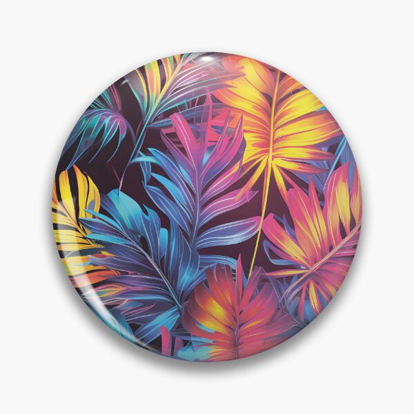 Item preview, Colorful leaves.Neon colors. Fern leaf, palm leaf designed and sold by MagelliShop.