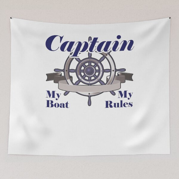 Item preview, Captain Boat Boating Funny Saying designed and sold by MaximWundersee.