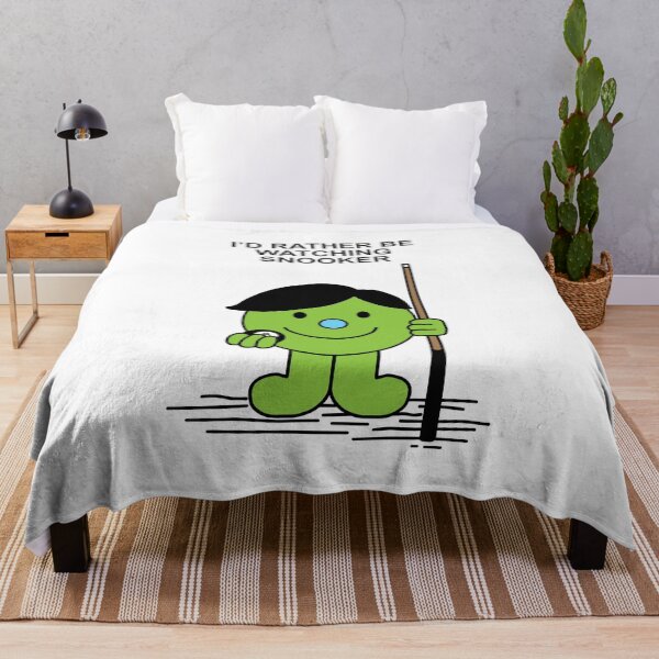 Item preview, Mr Men Id rather be watching snooker designed and sold by Scat the cat.