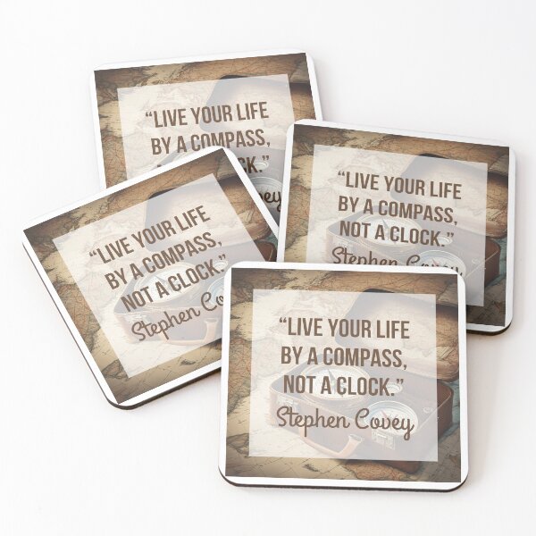 Item preview, Travel Quote by Stephen Covey designed and sold by tmachtan.