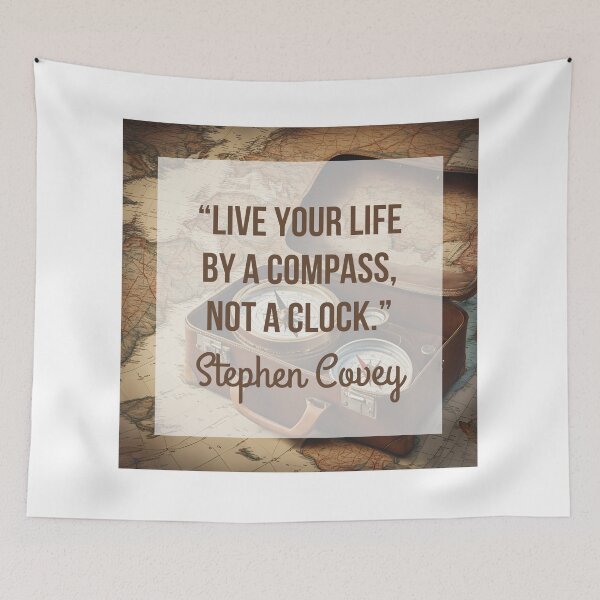 Item preview, Travel Quote by Stephen Covey designed and sold by tmachtan.