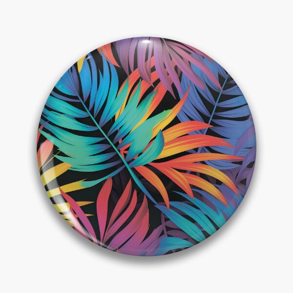 Item preview, Colorful leaves.Neon colors. Fern leaf, palm leaf designed and sold by MagelliShop.