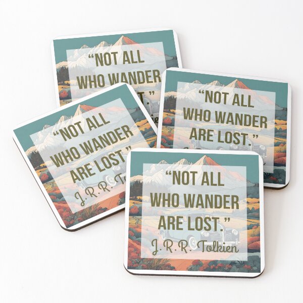 Item preview, Travel Quote by J.R.R. Tolkien designed and sold by tmachtan.