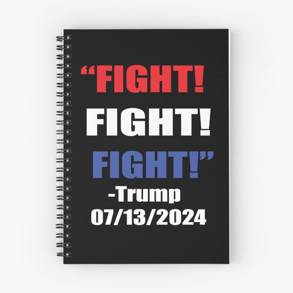 Item preview, FIGHT FIGHT FIGHT! President trump shot rally Pennsylvania, bullet proof trump  designed and sold by Stephani Analah.