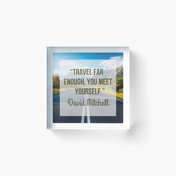 Item preview, Travel Quote by David Mitchell designed and sold by tmachtan.