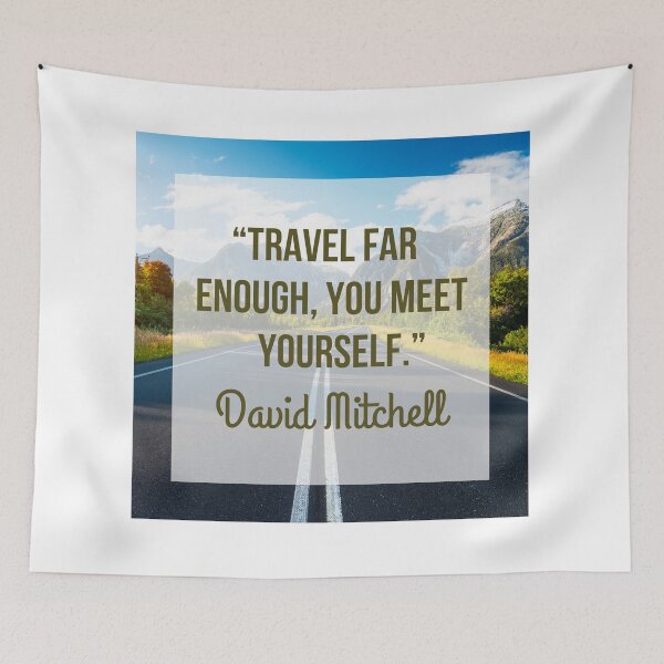 Item preview, Travel Quote by David Mitchell designed and sold by tmachtan.
