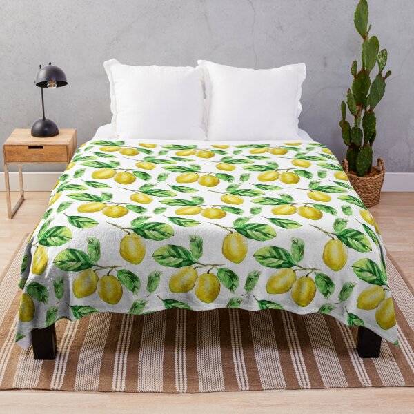 Item preview, Juicy watercolor lemons designed and sold by mariapirogova.