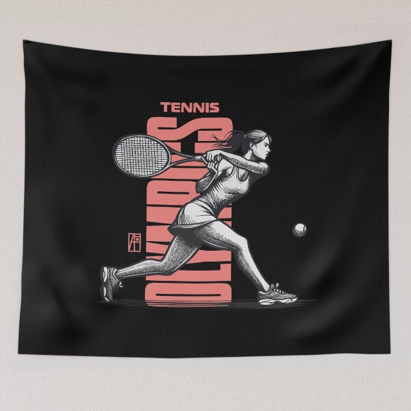 Item preview, OLYMPICS - SUMMER GAMES - TENNIS - 3 designed and sold by ArtProjectShop.
