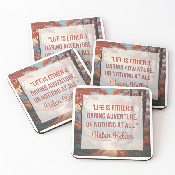 Item preview, Travel Quote by Helen Keller designed and sold by tmachtan.