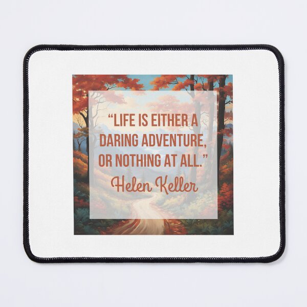 Item preview, Travel Quote by Helen Keller designed and sold by tmachtan.