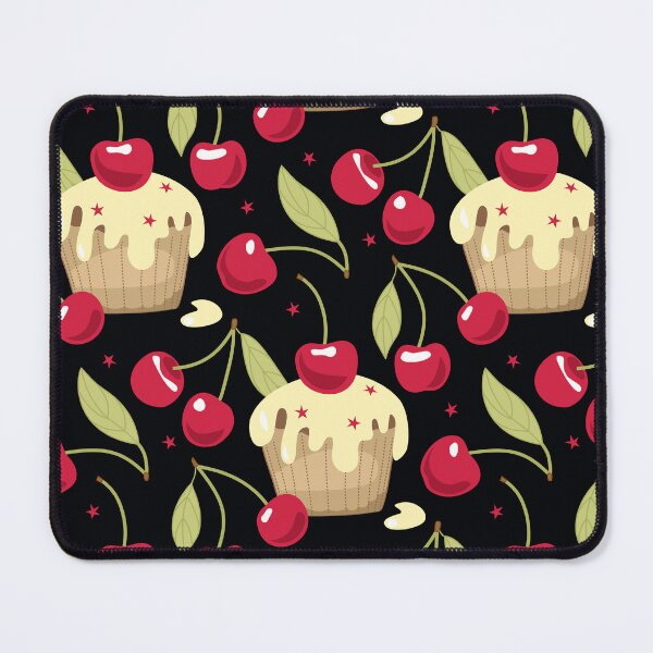 Item preview, Rockabilly cherry cupcakes designed and sold by kobyakov.
