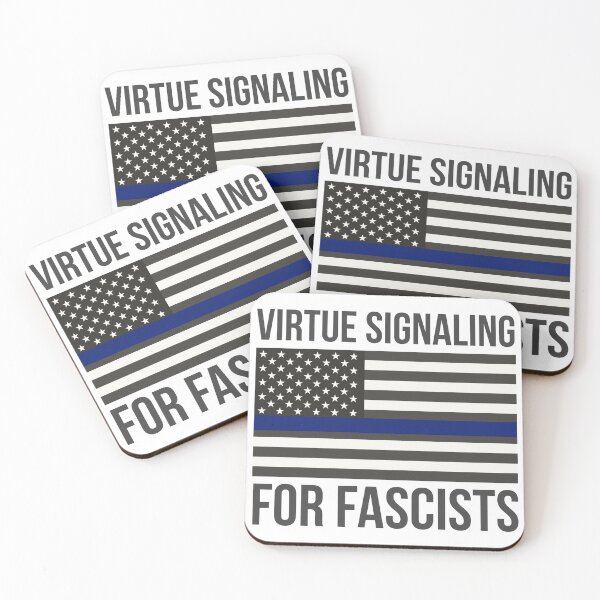 Item preview, right wing virtue signaling  designed and sold by Rachel the Artist .