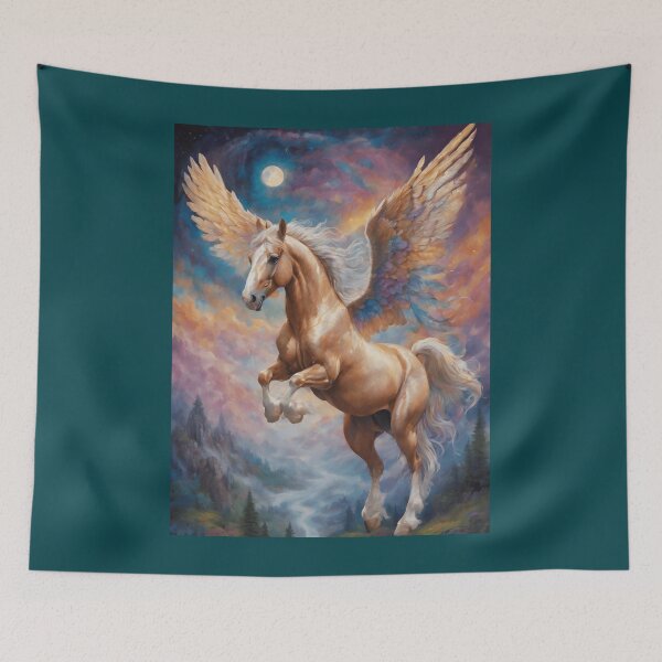 Item preview, Winged Palomino Horse “Solaris” Pegasus  designed and sold by Spellhorn13.
