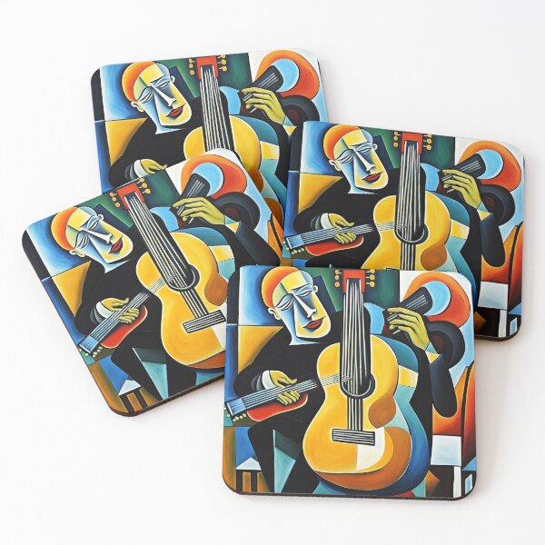 Item preview, The Engrossed Guitar Player designed and sold by George Hutton Hunter.