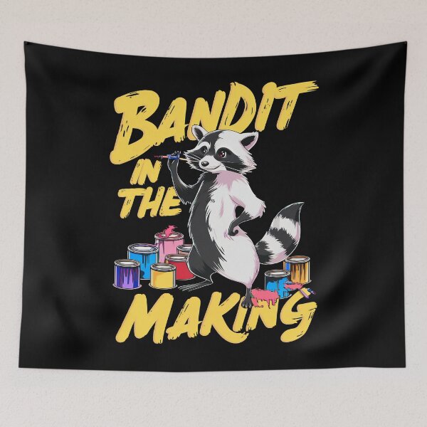 Item preview, Raccoon Painting Mischief designed and sold by SharpPenguin.