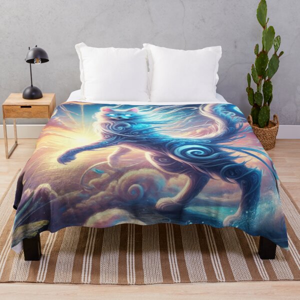 Item preview, Air Elemental Cat in Celestial Sky designed and sold by TeslaSt0re.