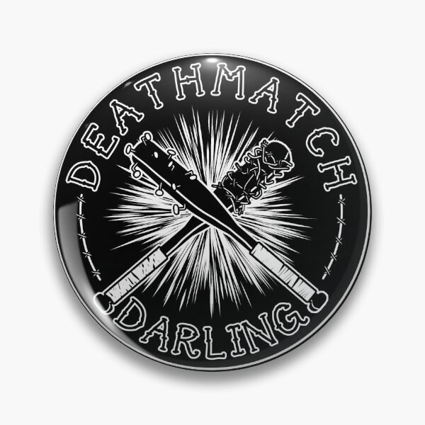 Item preview, Deathmatch Darling - Crossed Baseball Bats designed and sold by GraculusDraws.