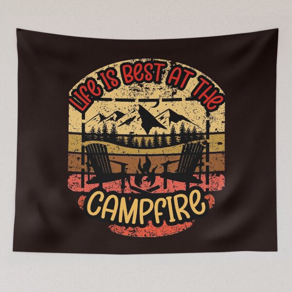Item preview, Campfire life is the best designed and sold by MarcelooArt.