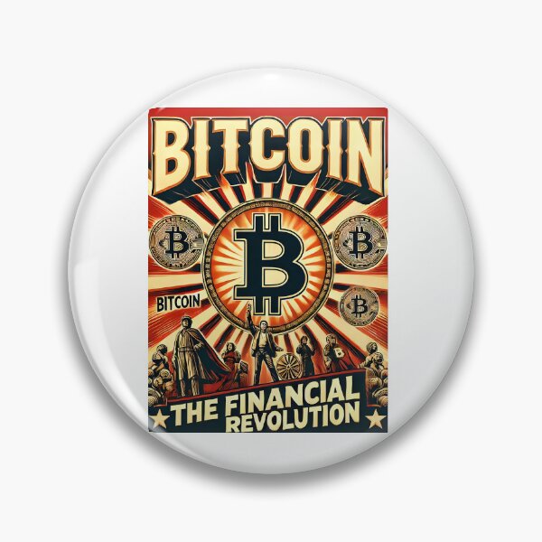 Item preview, Bitcoin BTC The Financial Revolution Crypto Design designed and sold by NoCompetition.
