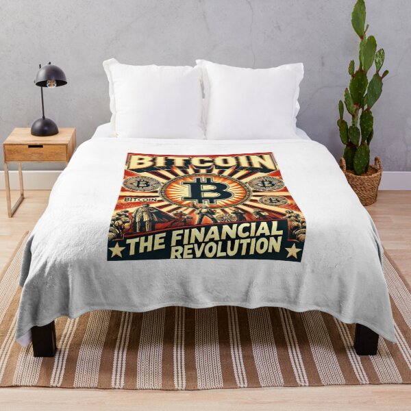 Item preview, Bitcoin BTC The Financial Revolution Crypto Design designed and sold by NoCompetition.