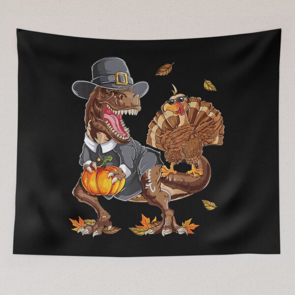 Item preview, 803 Thanksgiving T Rex Dinosaur Gift Dabbing Turkey	 designed and sold by pbfrhngm99.