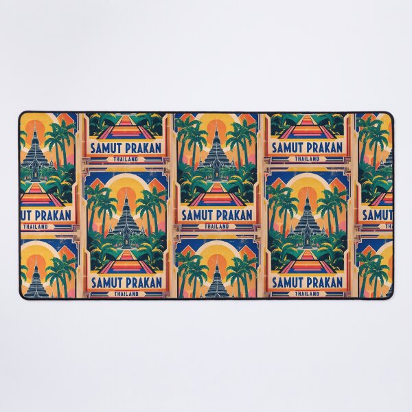 Item preview, Samut Prakan Thailand Vintage Travel Tourism designed and sold by TravelersGems.