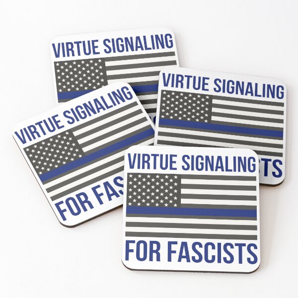 Item preview, right-wing virtue signaling  designed and sold by Rachel the Artist .