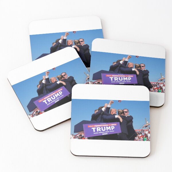 Item preview, trump assassination attempt shot in ear at Patriotic republican rally designed and sold by gypsyfy.