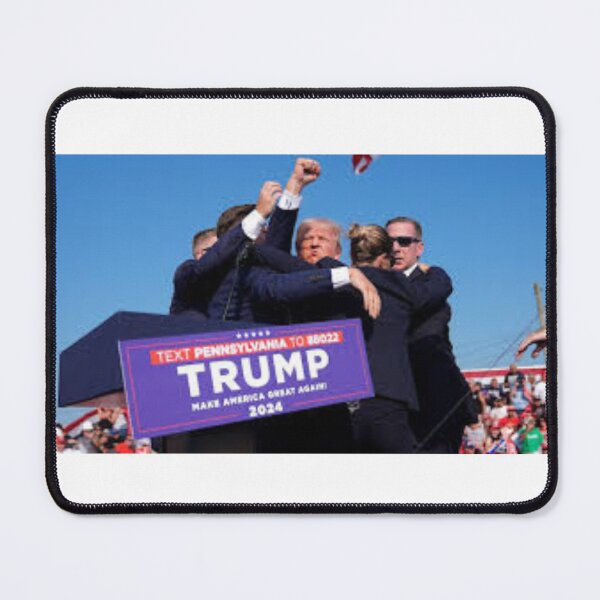 Item preview, trump assassination attempt shot in ear at Patriotic republican rally designed and sold by gypsyfy.