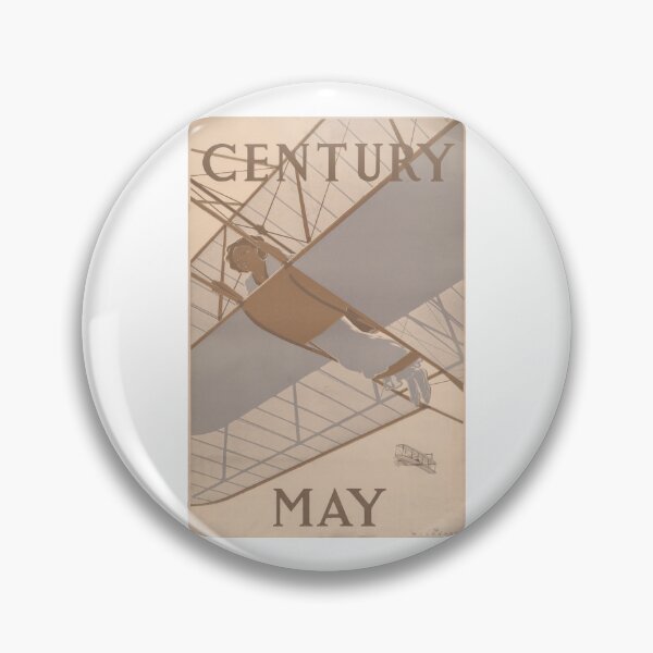 Item preview, Early Female Aviator - Vintage Century magazine cover designed and sold by Matthew Kinnersly.