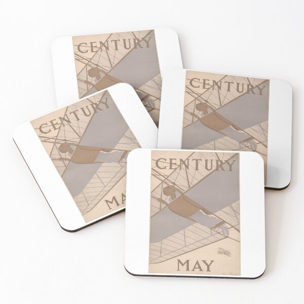 Item preview, Early Female Aviator - Vintage Century magazine cover designed and sold by Matthew Kinnersly.