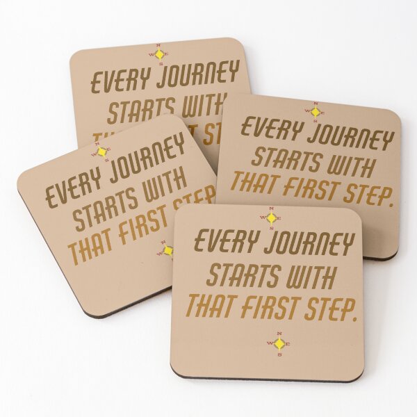Item preview, Every Journey Starts with That First Step  designed and sold by JaygiesDesign.
