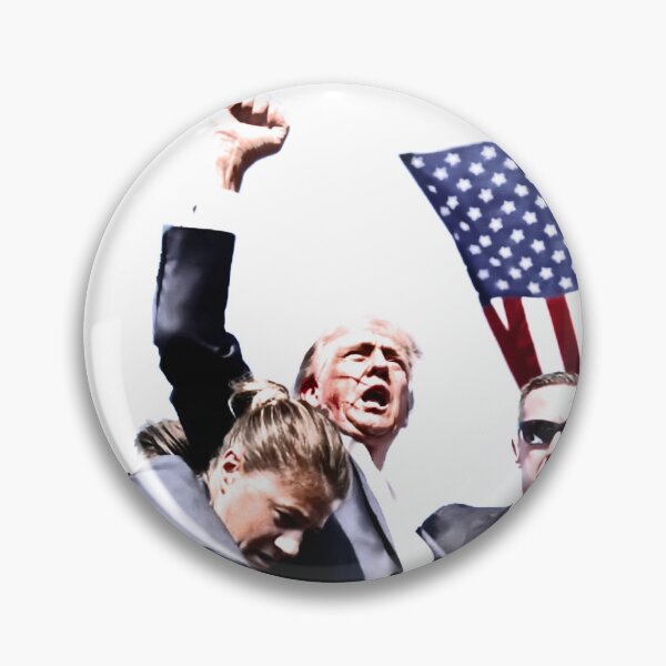 Item preview, Donald Trump after an assassination attempt designed and sold by Lefteris Betsis.