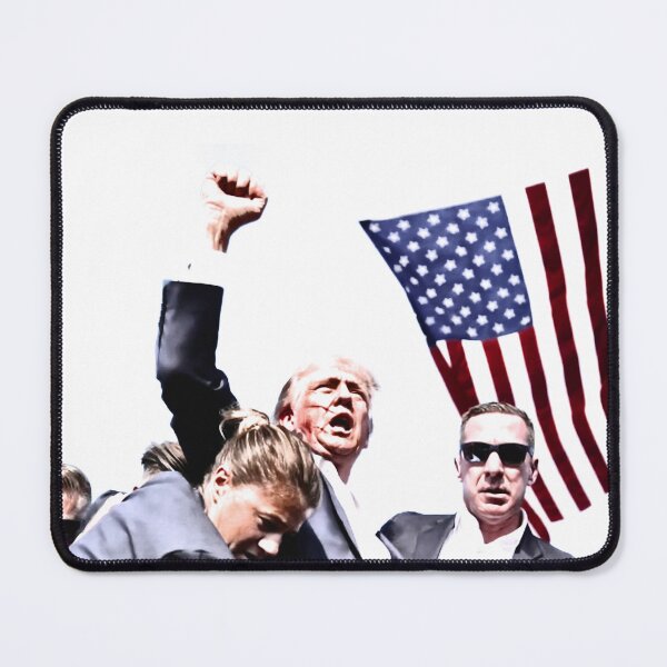 Item preview, Donald Trump after an assassination attempt designed and sold by Lefteris Betsis.