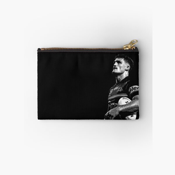 Item preview, Nathan Cleary Panthers NRL black and white posterised designed and sold by sarahhelizz.
