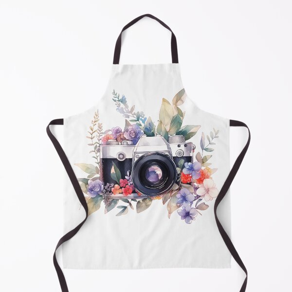 Item preview, Retro camera with flowers - world photography day designed and sold by BouquetlikeLove.