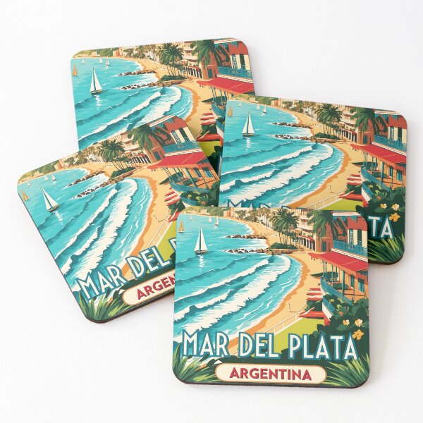 Item preview, Mar del Plata Argentina Vintage Travel Tourism  designed and sold by TravelersGems.